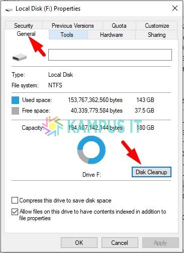 Disk Cleanup Mempercepat Kinerja Laptop