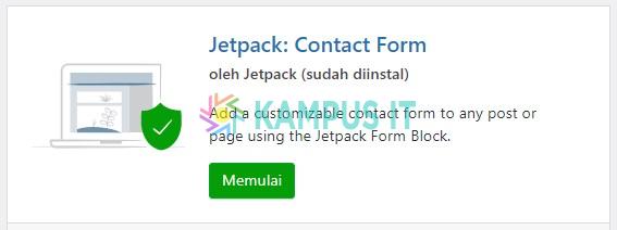 Form Builder Gratis dari JetPack